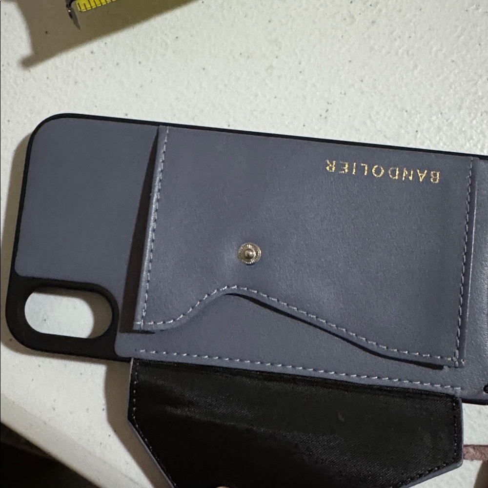 EUC Bandolier Blue iPhone 6/7/8 Case with Strap and Pink Suede Tassel - Picture 9 of 9